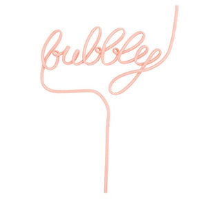 Bubbly Swirly Straw