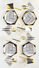 Load image into Gallery viewer, Pinstripe Dinner Plates (Set of 8)
