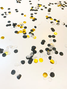 Confetti Mix - Black & Gold