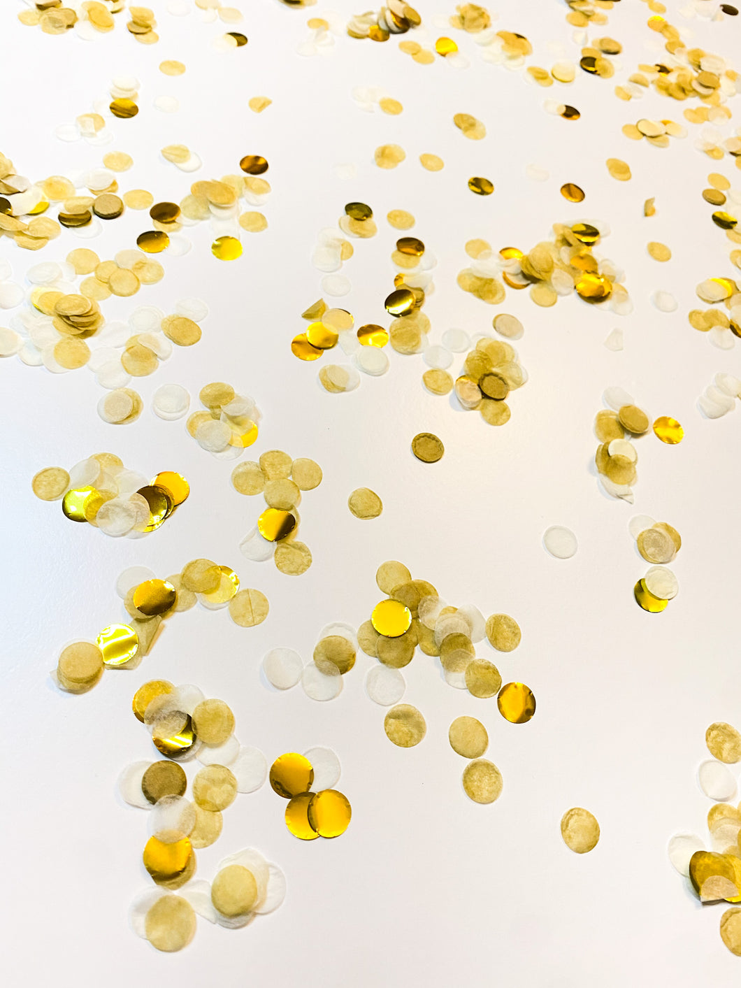 Confetti Mix - Gold & White