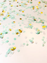 Load image into Gallery viewer, Confetti Mix - Mint &amp; Gold
