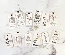 Load image into Gallery viewer, Fancy Gift Tag Book (Set of 24)
