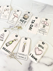 Fancy Gift Tag Book (Set of 24)