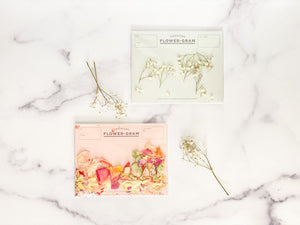 Peony, Rose & Hydrangea Flower-gram Greeting Card