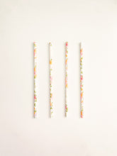Load image into Gallery viewer, Floral Straws (Set of 10)
