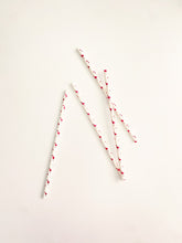 Load image into Gallery viewer, Metallic Flamingo Paper Straws (Set of 10)
