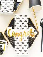 Load image into Gallery viewer, Congrats Shaped Dessert Napkins (Set of 20)

