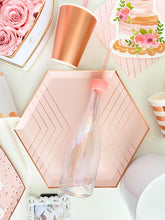 Load image into Gallery viewer, Blush &amp; Rose Gold Dinner Plates (Set of 8)
