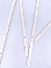 Load image into Gallery viewer, Silver Star Straws (Set of 10)
