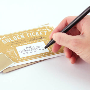 Golden Ticket Scratch-off Greeting Card