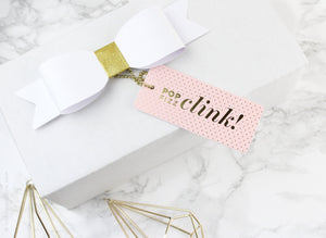 Pop Fizz Clink! Gift Tags (Set of 2)