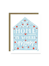 Load image into Gallery viewer, Home Is Where Mom Is Mother&#39;s Day Card
