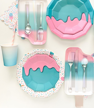 Load image into Gallery viewer, Popsicle Shaped Dinner Plates (Set of 8)

