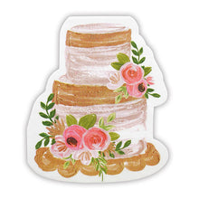 Load image into Gallery viewer, Wedding Cake Shaped Napkins (Set of 20)
