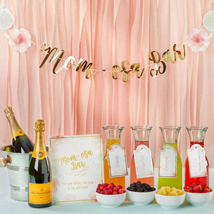 Mom-osa Bar Decor Kit (10 Piece Set)