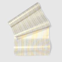 Load image into Gallery viewer, Gold Pinstripe Table Runner
