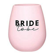 Load image into Gallery viewer, Silicone Wine Glass - Bride
