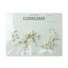Load image into Gallery viewer, Baby&#39;s Breath Flower-gram Greeting Card
