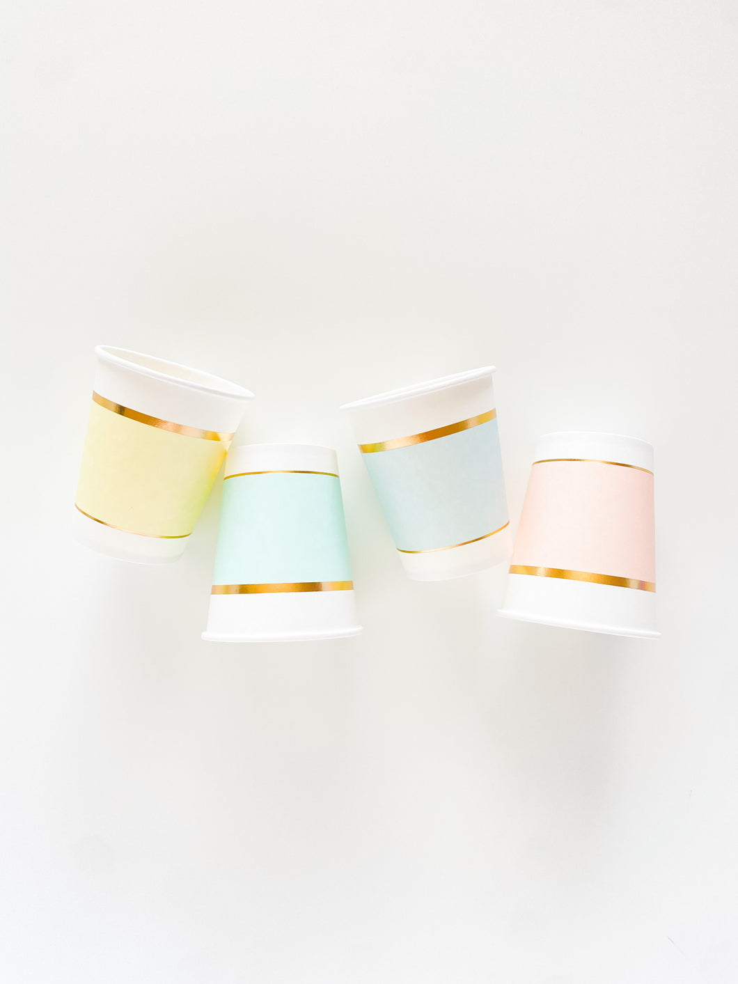 Pastel Cups (Set of 8)